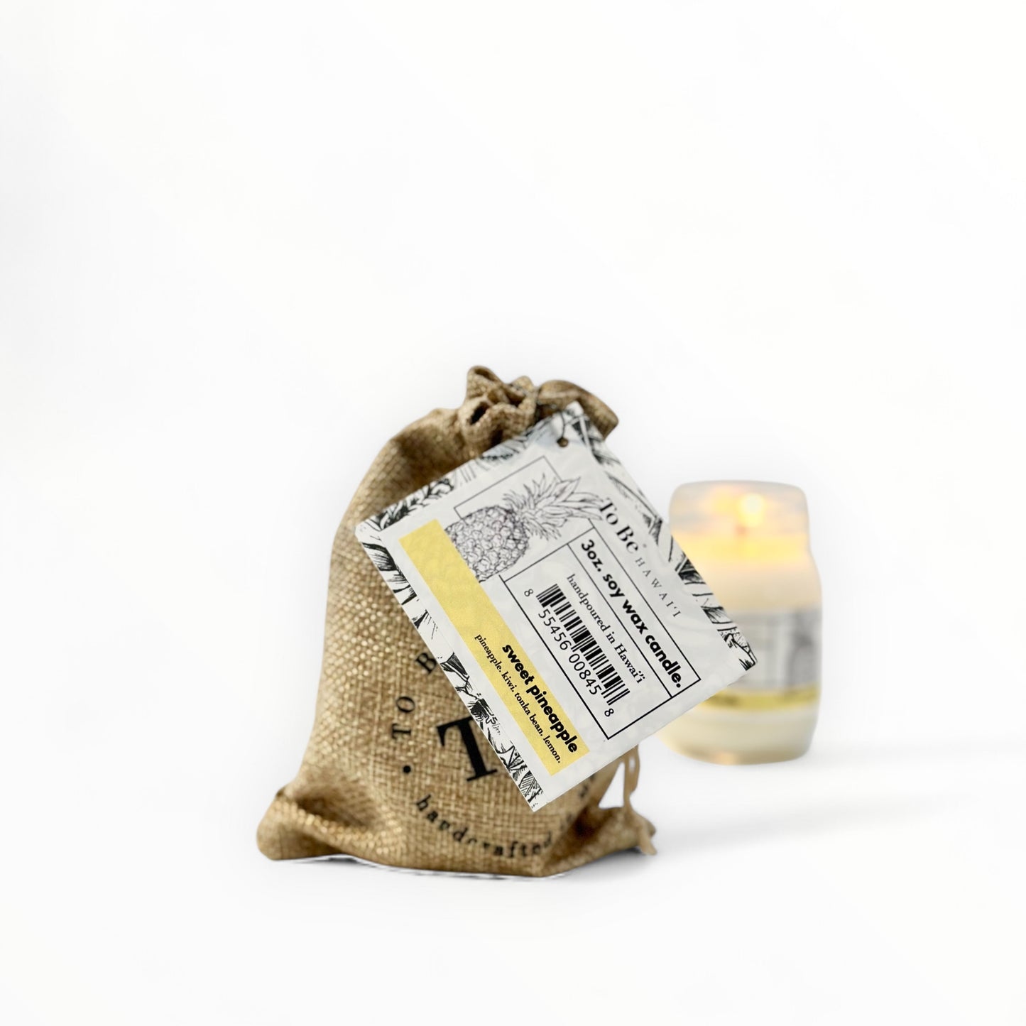 Sweet Pineapple Soy Wax Candle