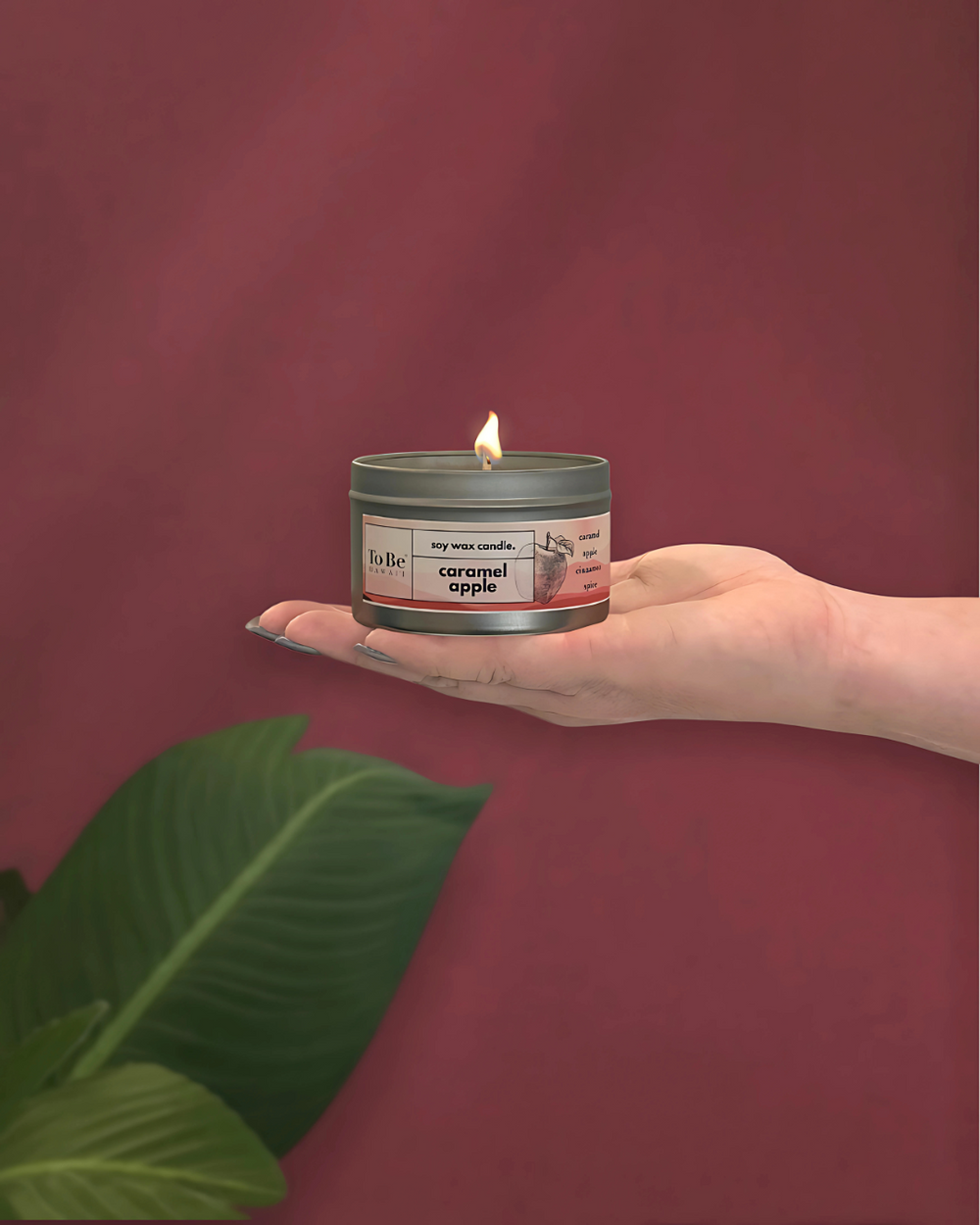 Caramel Apple Soy Candle