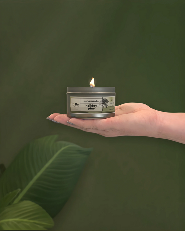 Holiday Pine Soy Wax Candle