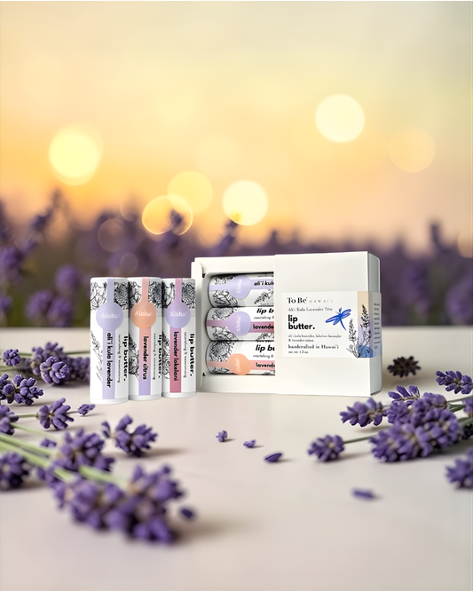 Ali`i Kula Lavender Lip Butter Trio