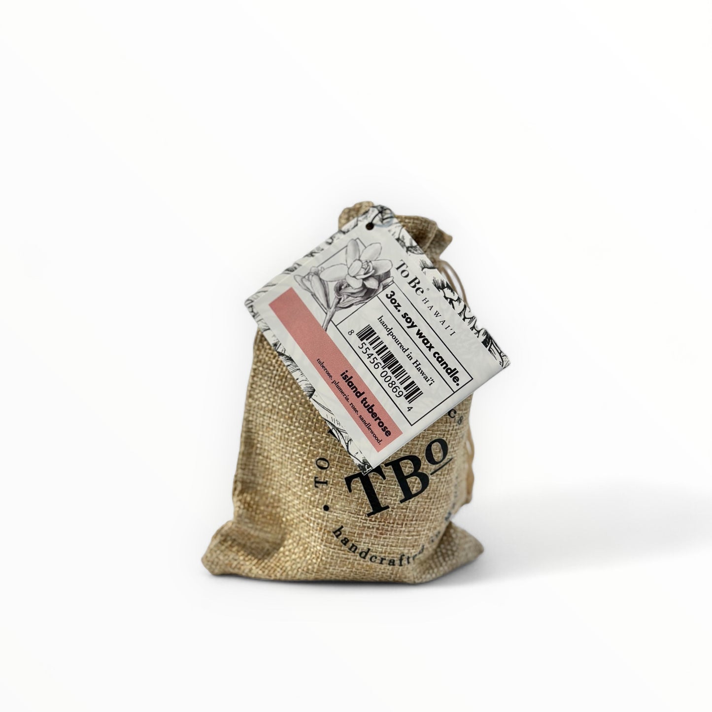 Island Tuberose Soy Wax Candle