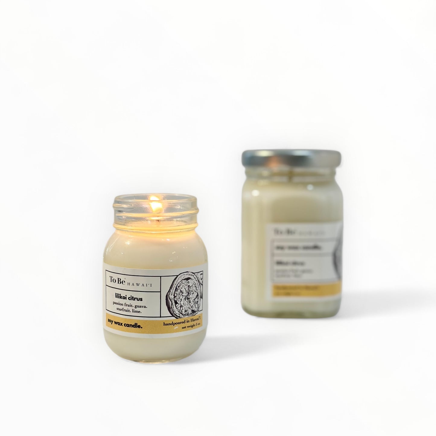 Lilikoi Citrus Soy Wax Candle