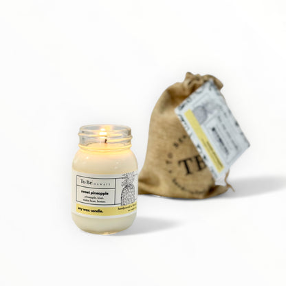 Sweet Pineapple Soy Wax Candle