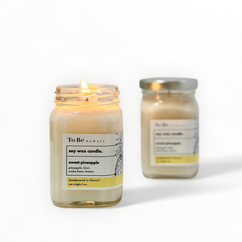 Sweet Pineapple Soy Wax Candle