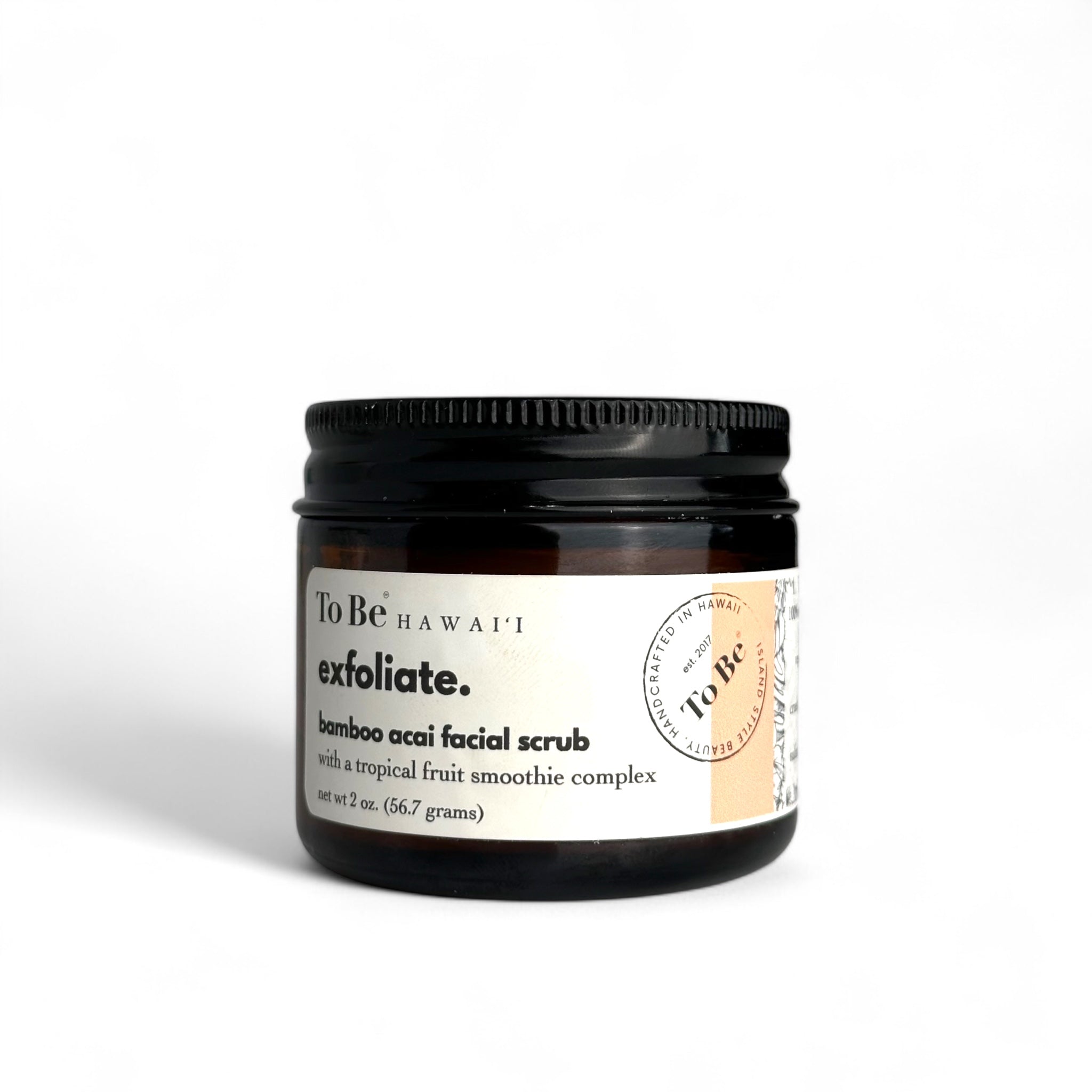 Bamboo Acai Facial Scrub – To Be Hawai'i