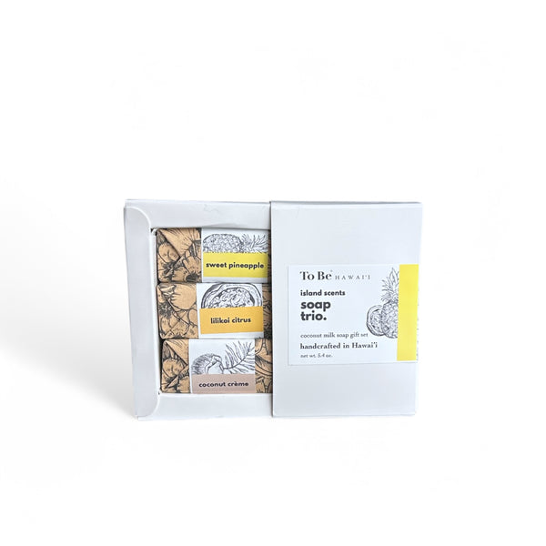 Tropical Scents Luxury Bar Soap Trio
